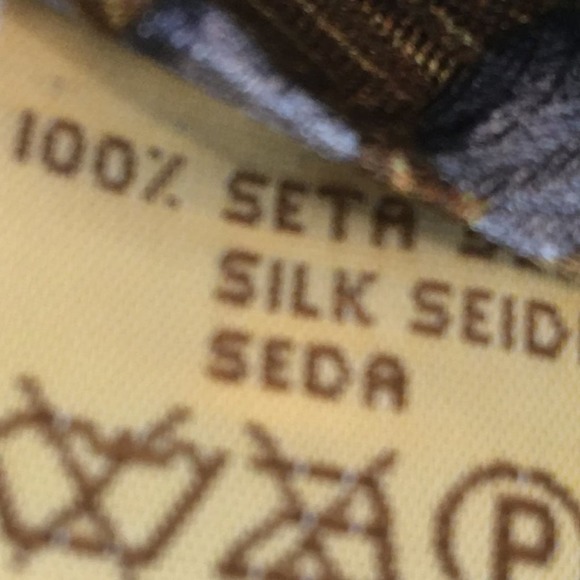 VILLA BOLGHERI Italian SILK TIE - Picture 5 of 11